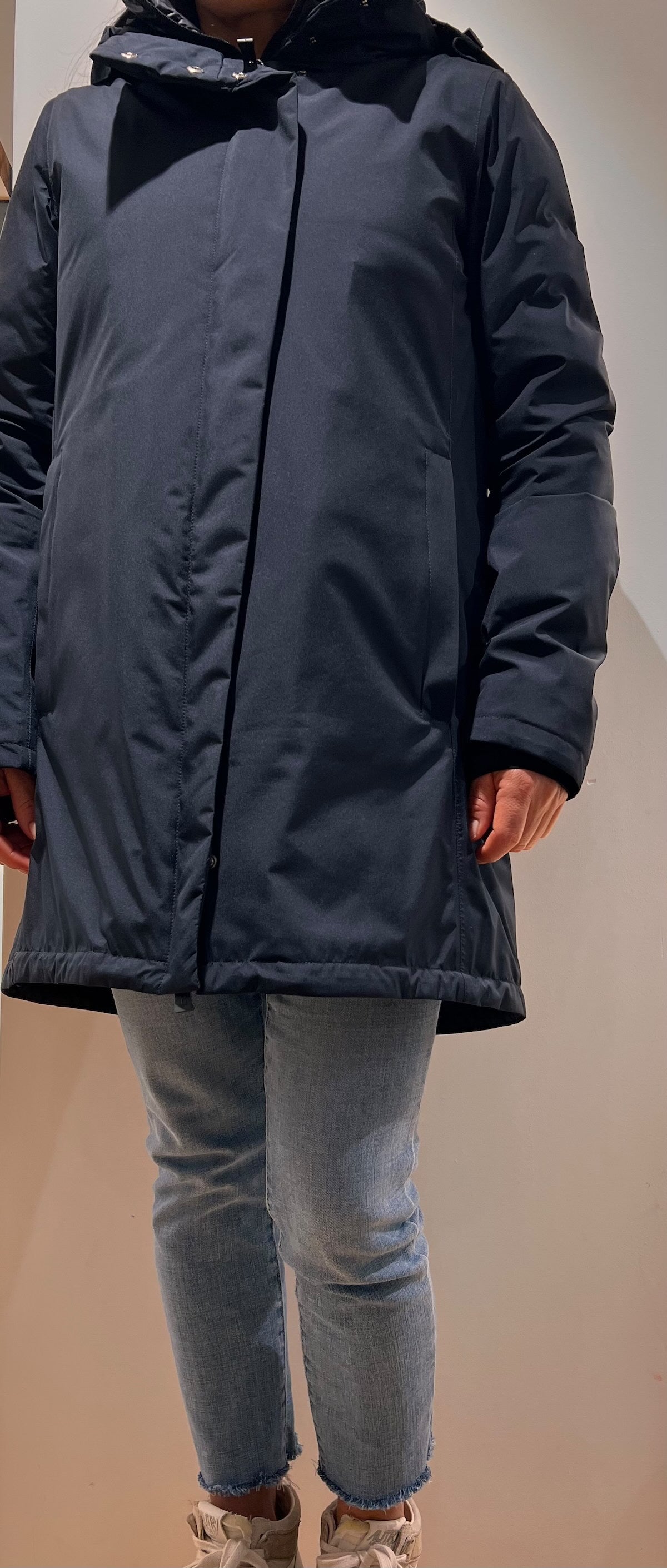 PARKA COLORAZUL MARINO