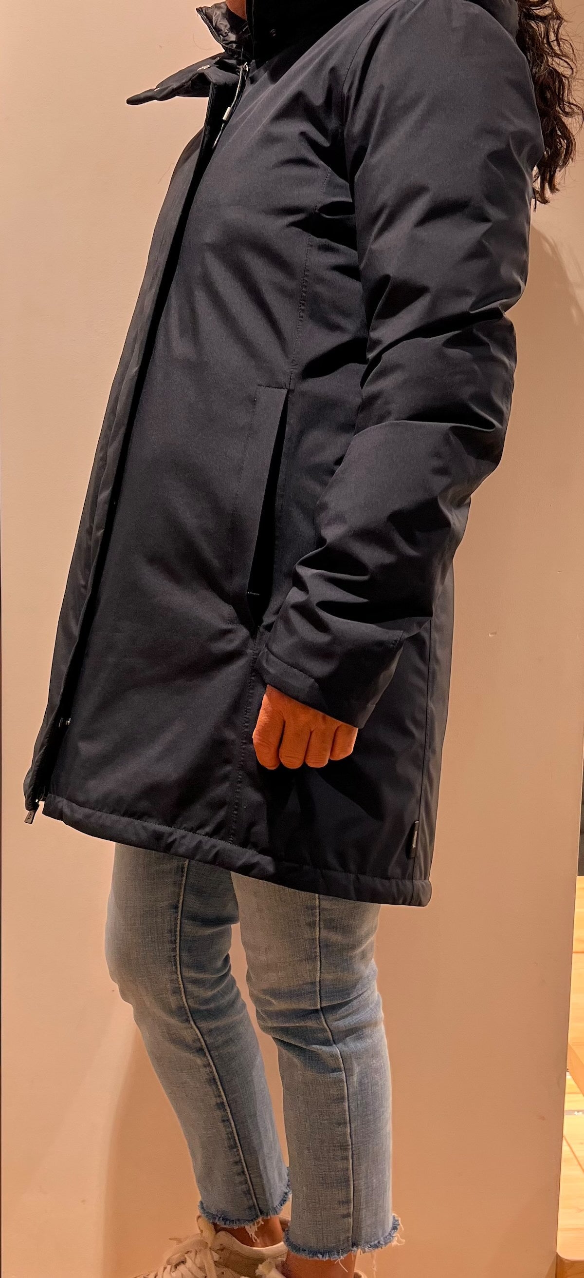 PARKA COLORAZUL MARINO