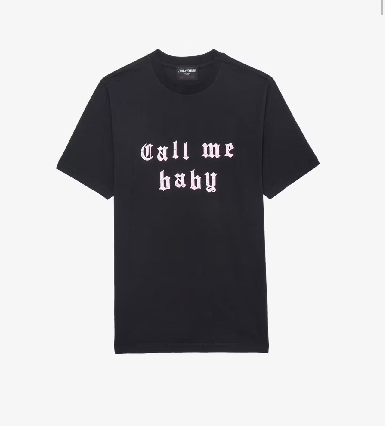 CAMISETA COLOR NEGRO