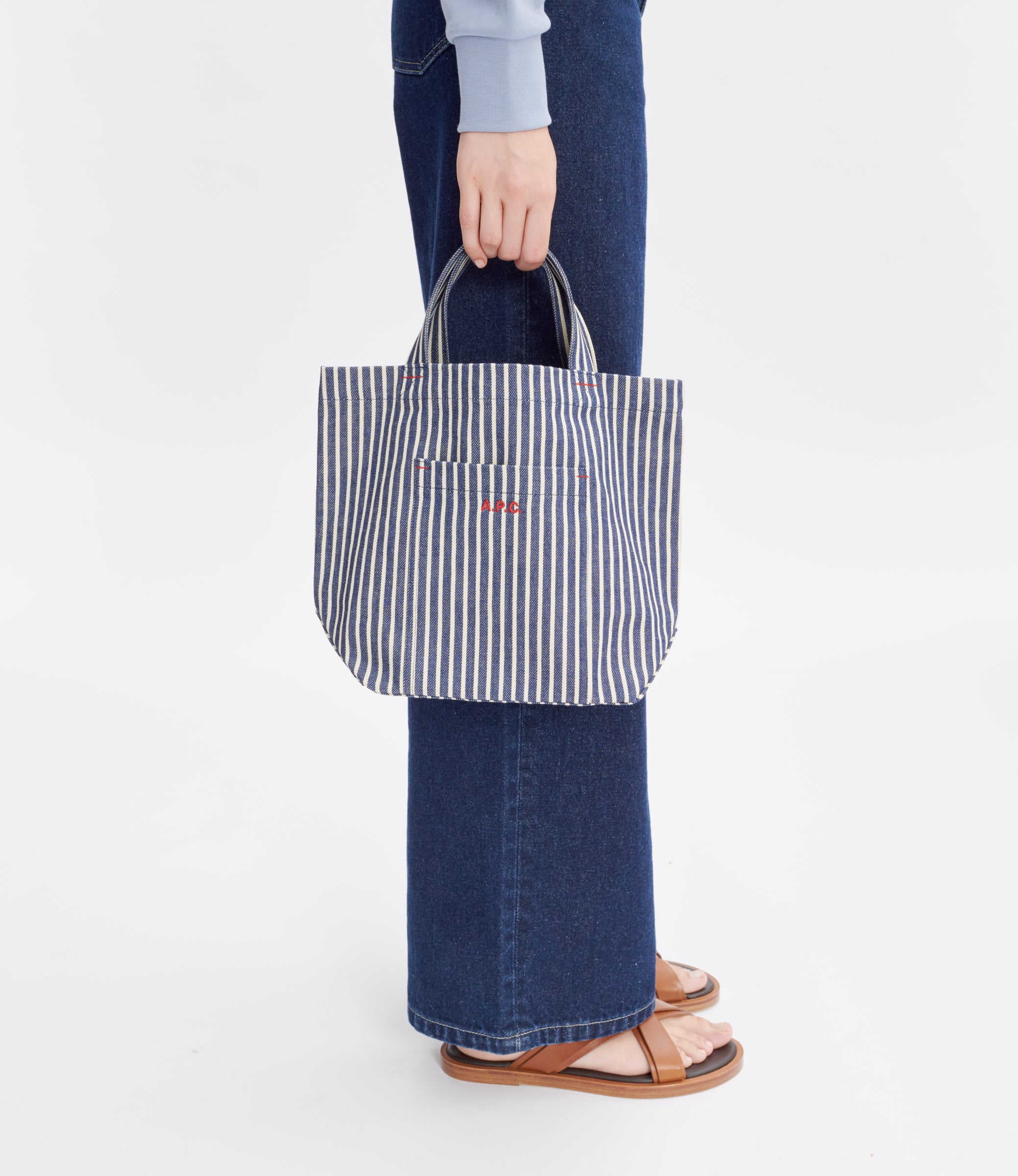 BOLSO COLORBLEU FONCE BLANC