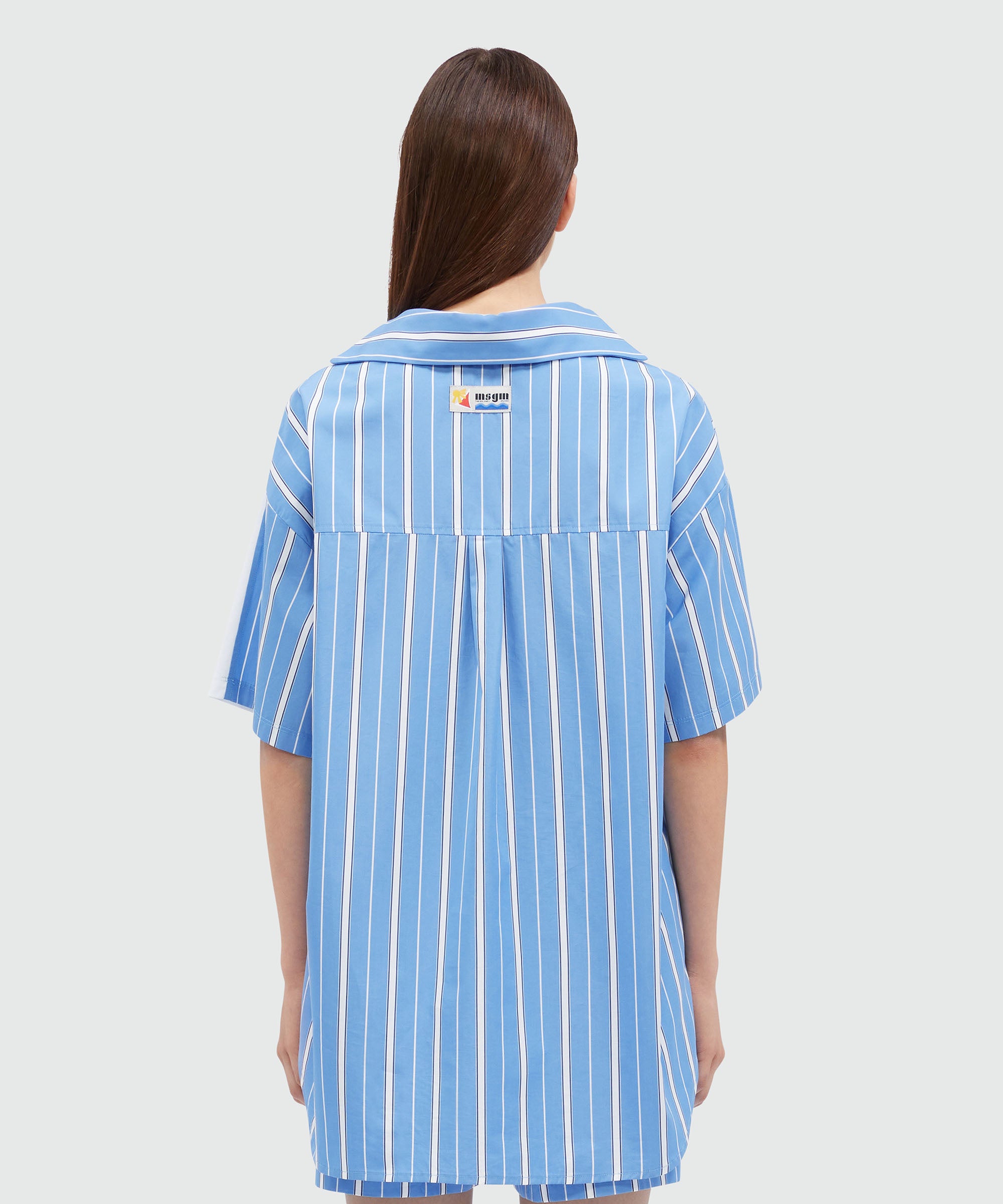 CAMISA COLORBLANCO / AZUL