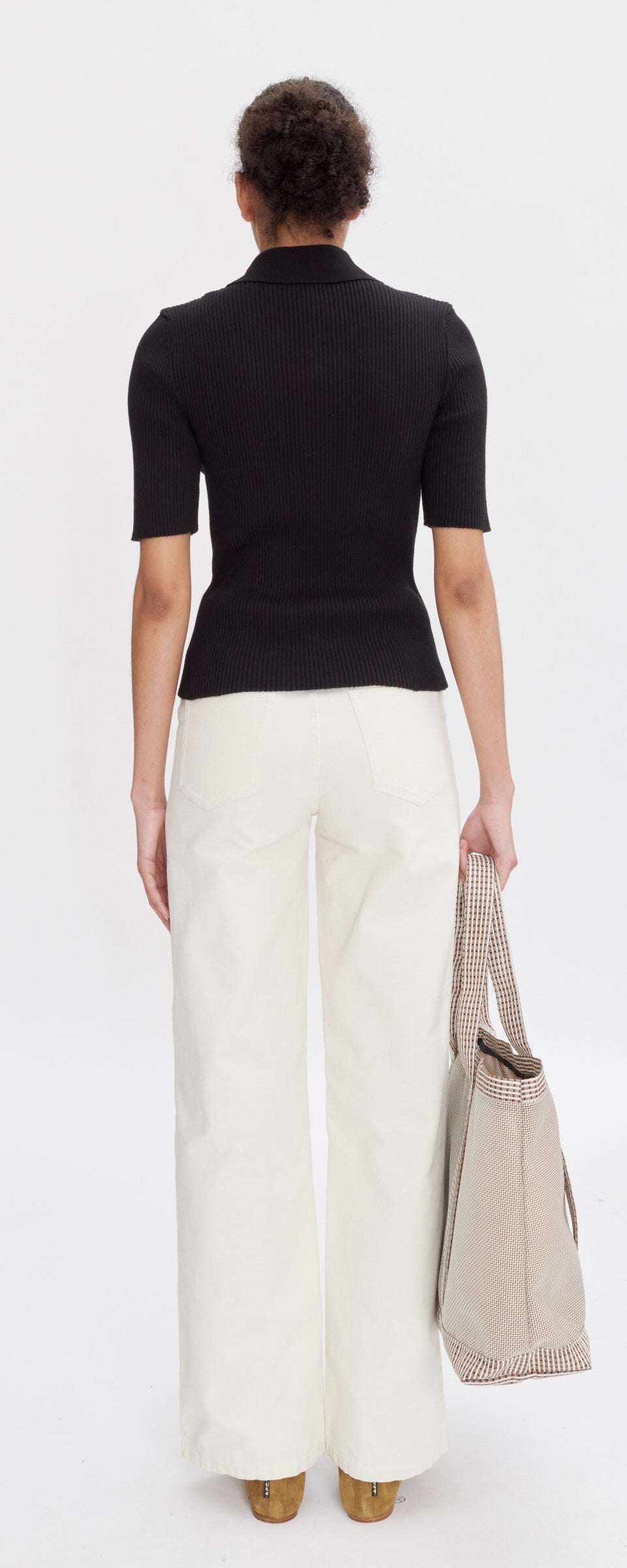 PANTALON COLORBLANC CASSE