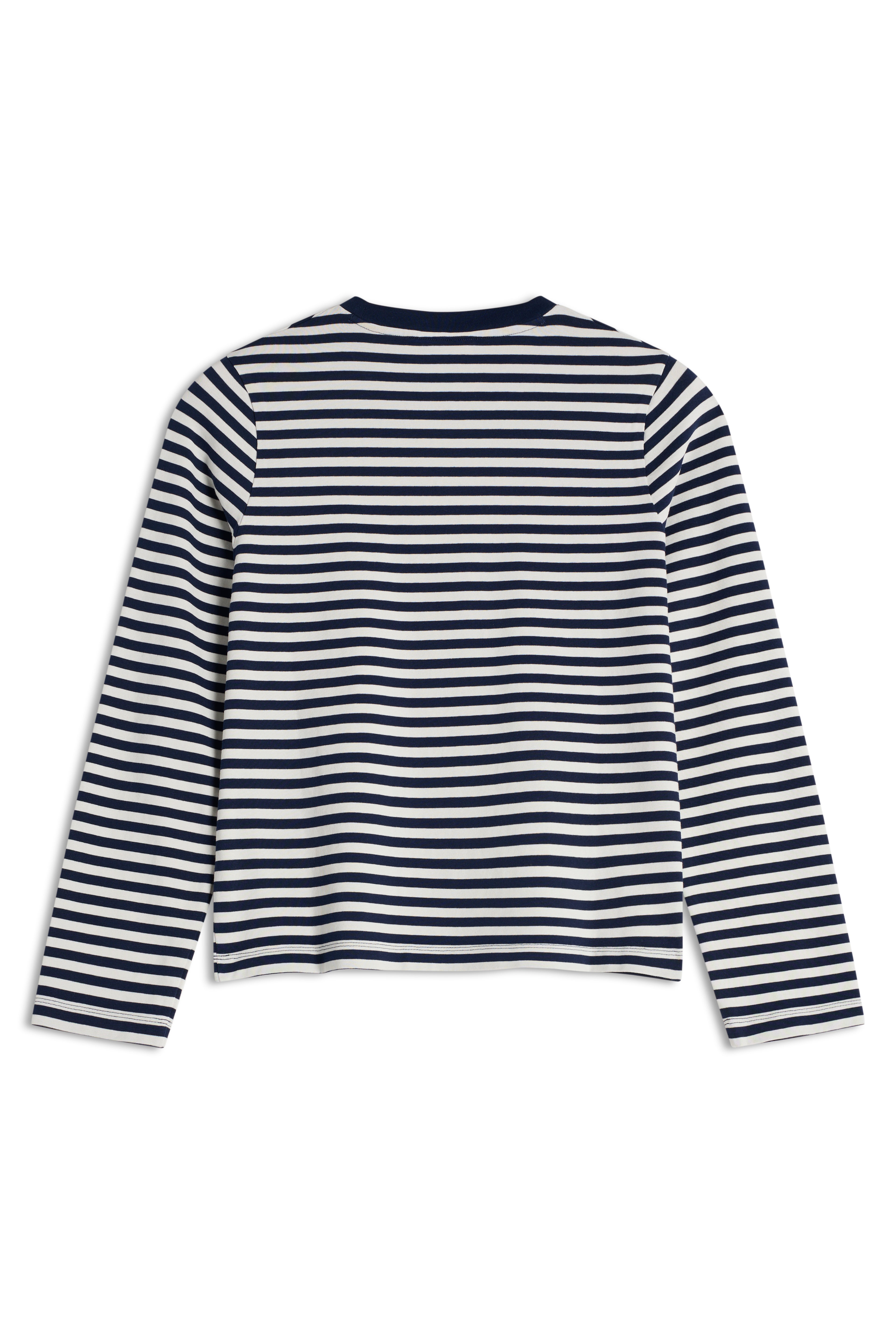 CAMISETA COLORAZUL MARINO RAYAS BLANCAS