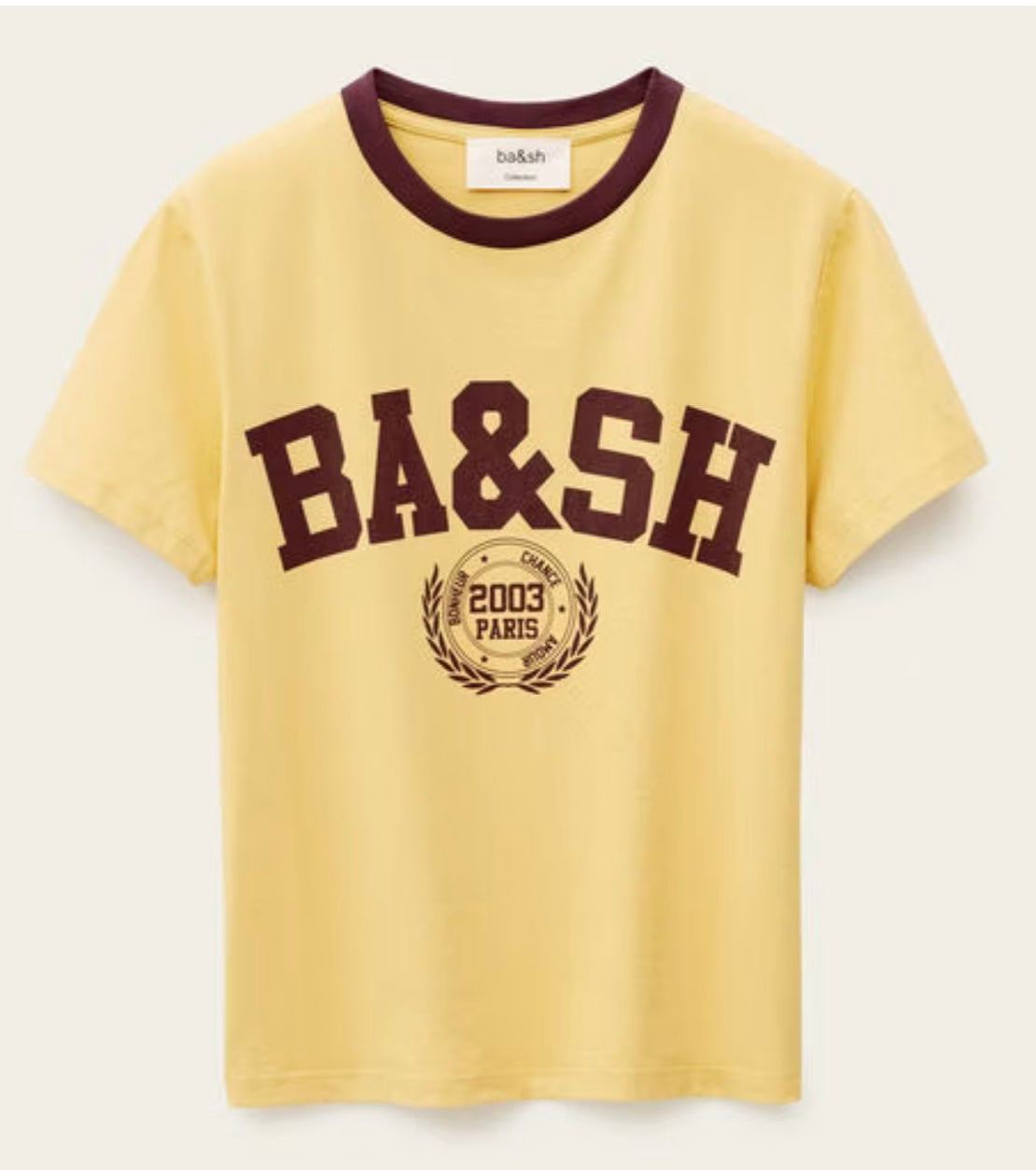 CAMISETA COLORAMARILLO