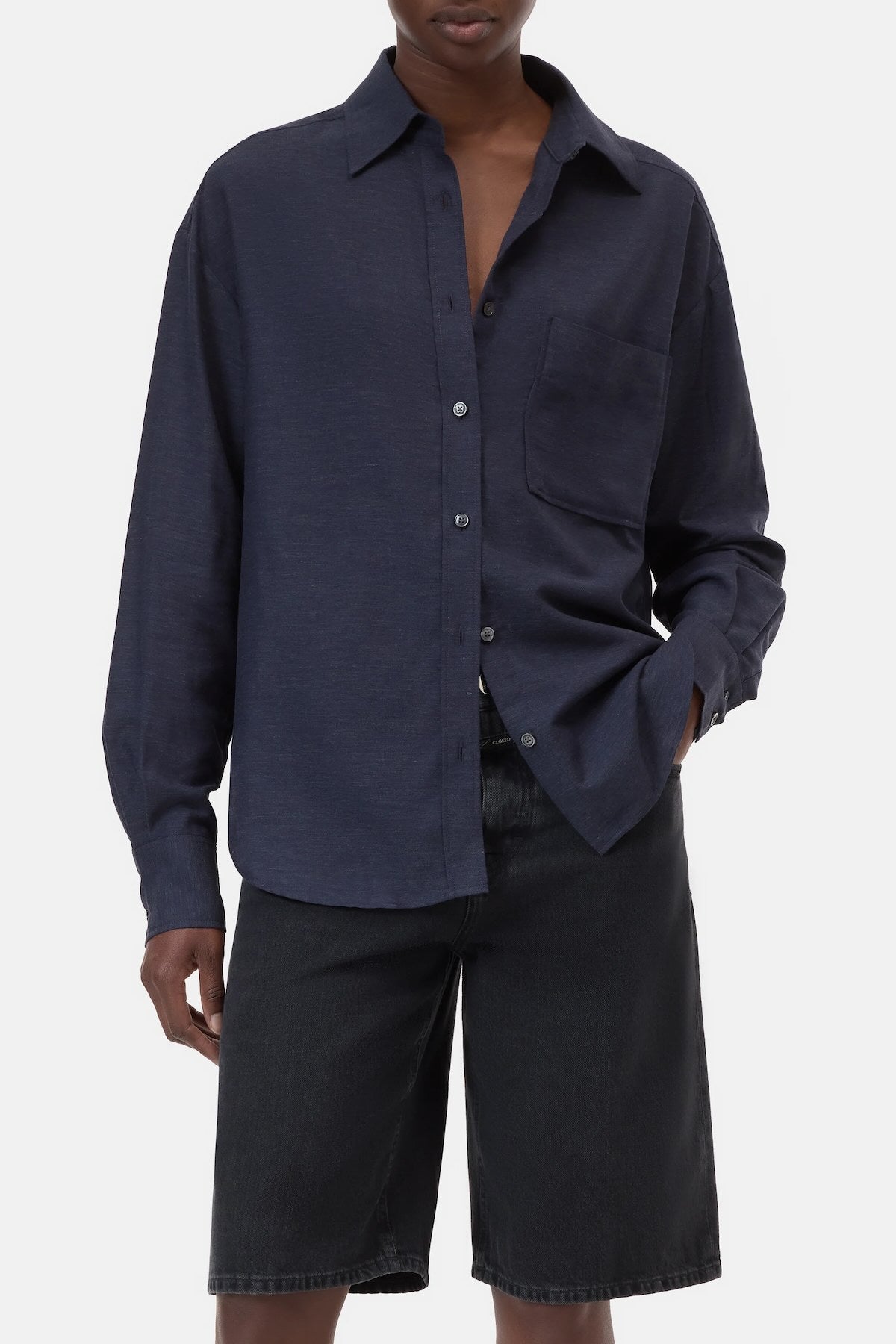 BLUSA COLORAZUL MARINO