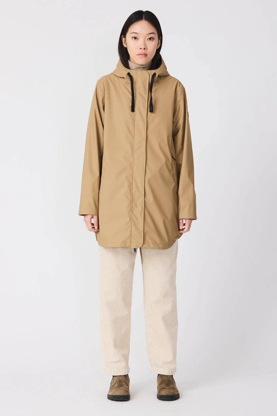 PARKA COLORCAMEL