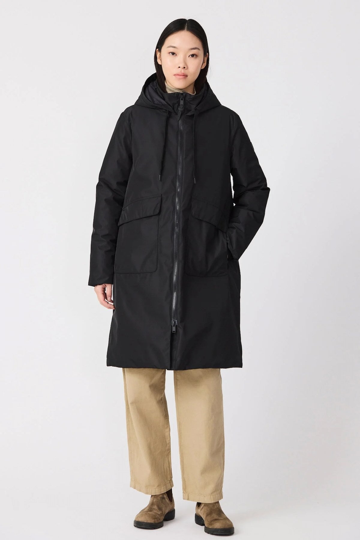 PARKA TANTÄ COLOR NEGRO