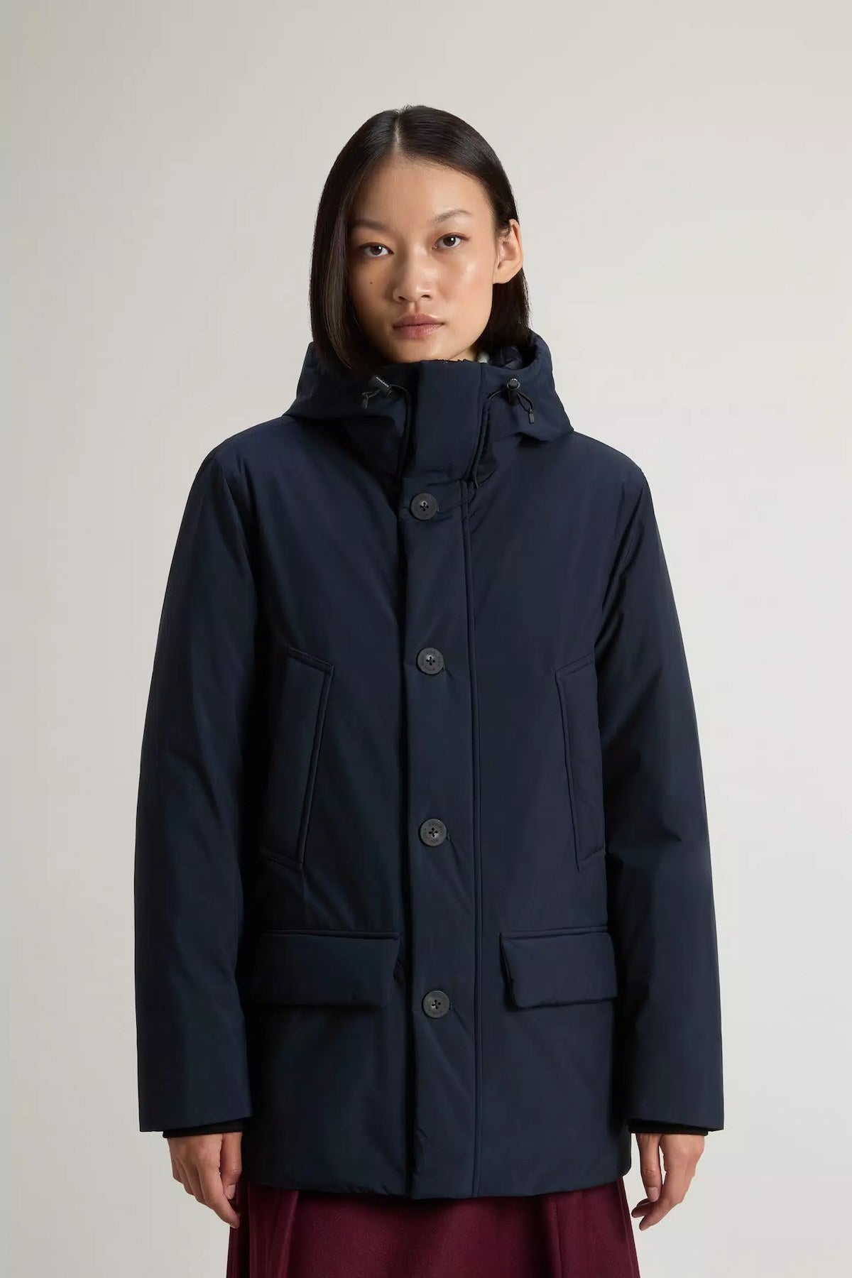 PARKA COLORAZUL MARINO