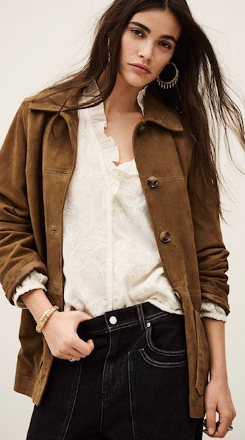 CHAQUETA BA&SH COLOR MARRON