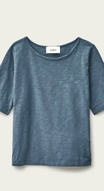 CAMISETA BA&SH COLOR AZUL