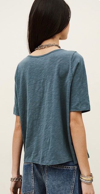 CAMISETA BA&SH COLOR AZUL