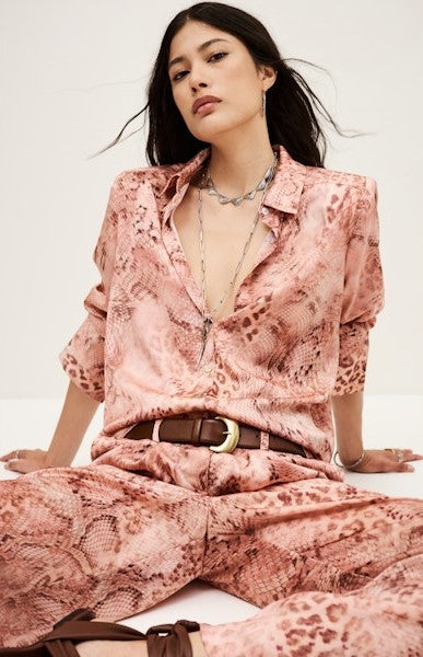 BLUSA BA&SH COLOR ROSA