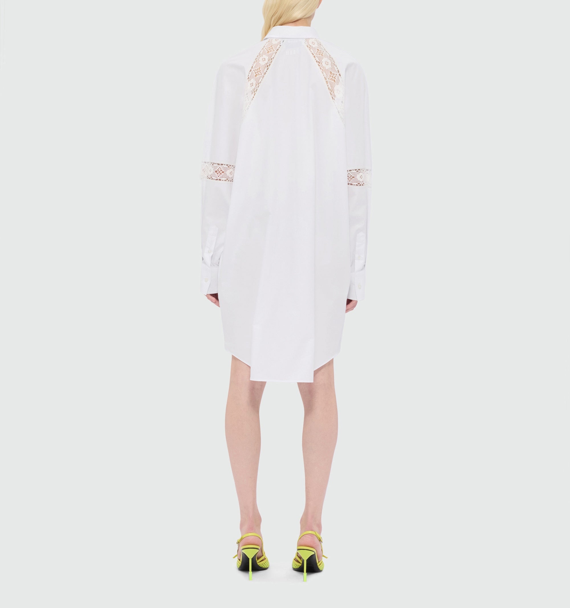 VESTIDO MSGM COLOR BLANCO