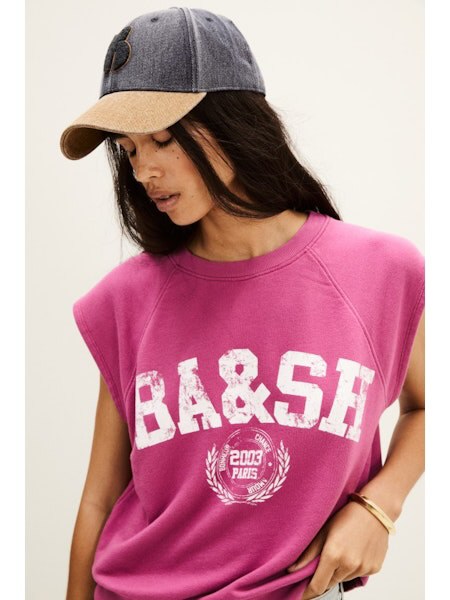 CAMISETA BA&SH COLOR ROSA