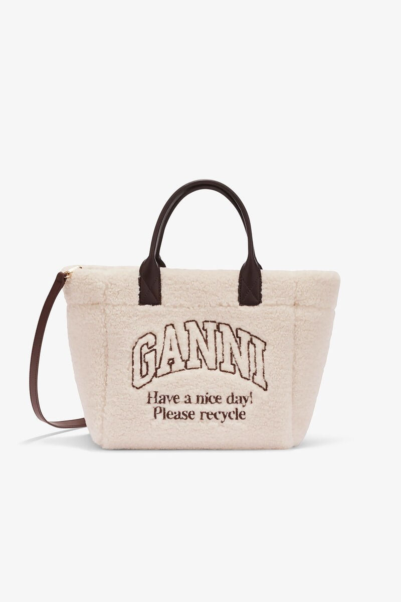 BOLSO GANNI COLOR BLANCO
