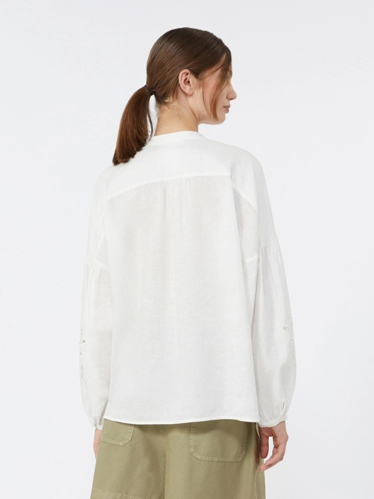 BLUSA WEEKEND MAX MARA COLOR BLANCO