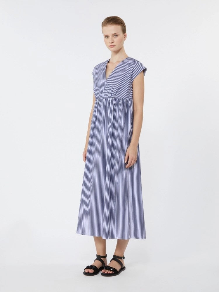 VESTIDO WEEKEND MAX MARA COLOR AZUL