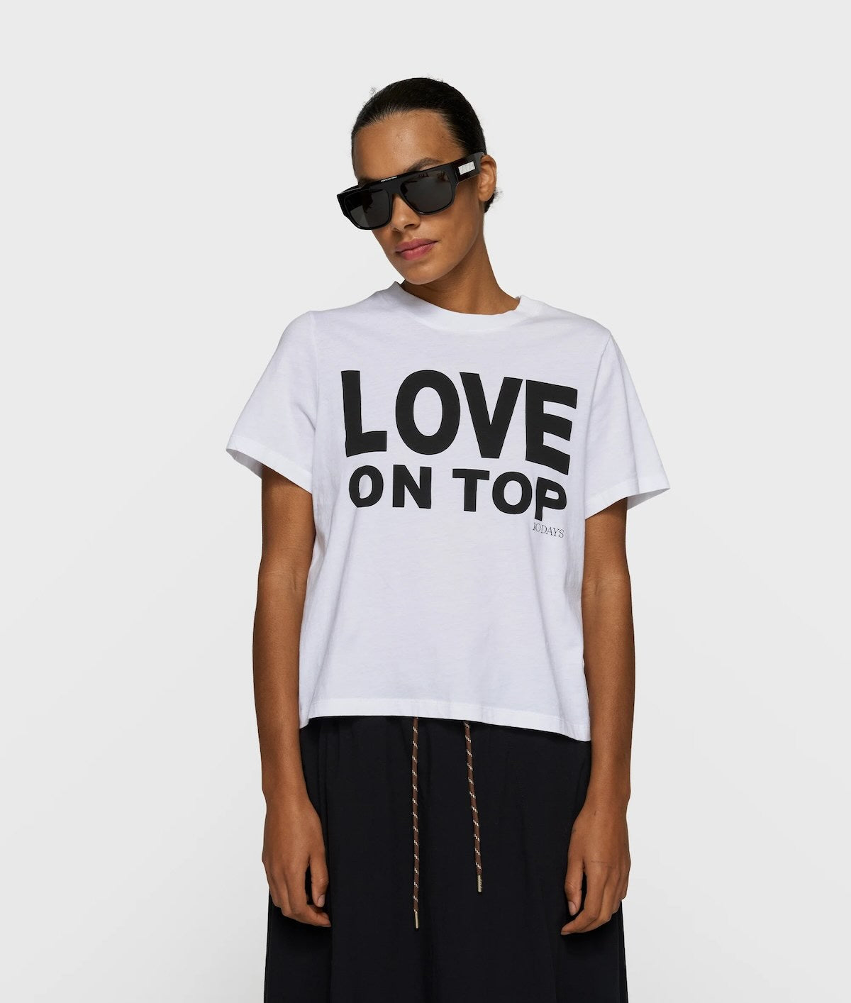 CAMISETA 10DAYS COLOR BLANCO