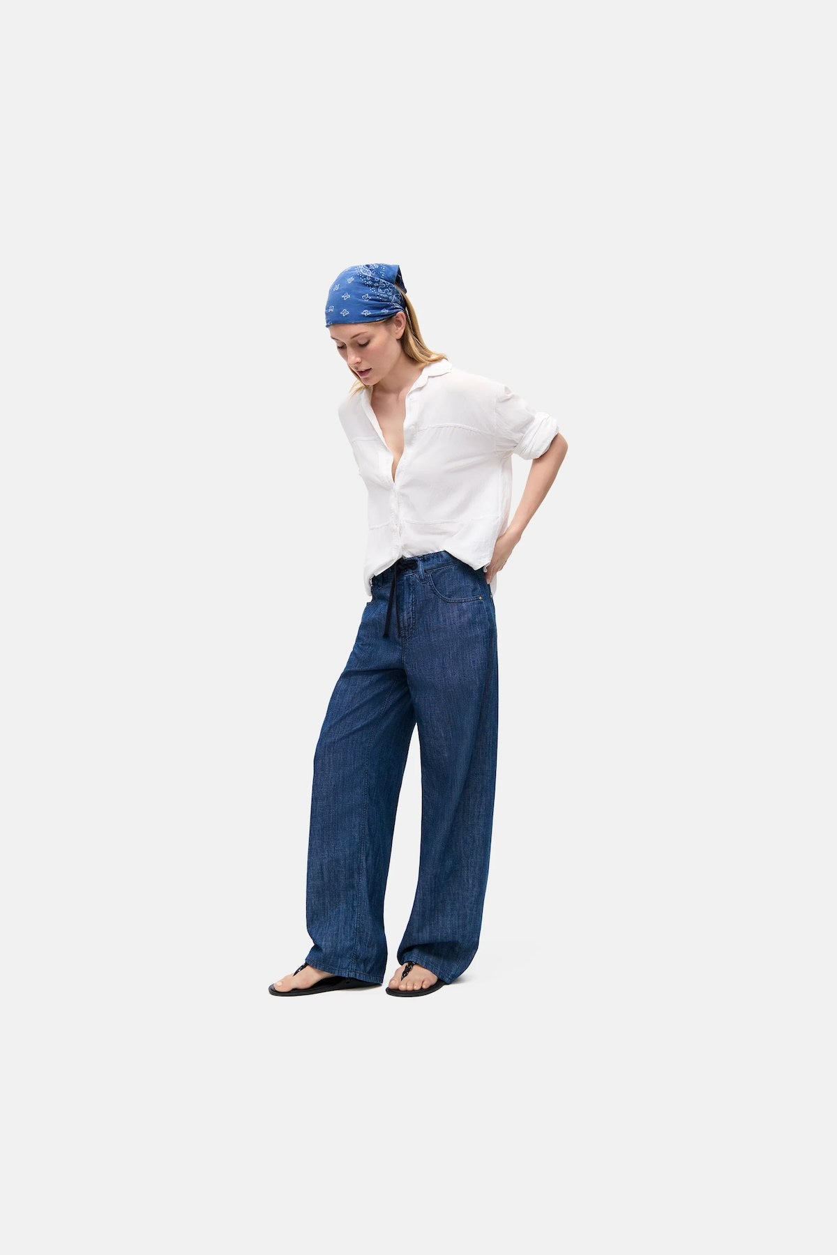 PANTALON CAMBIO COLOR AZUL