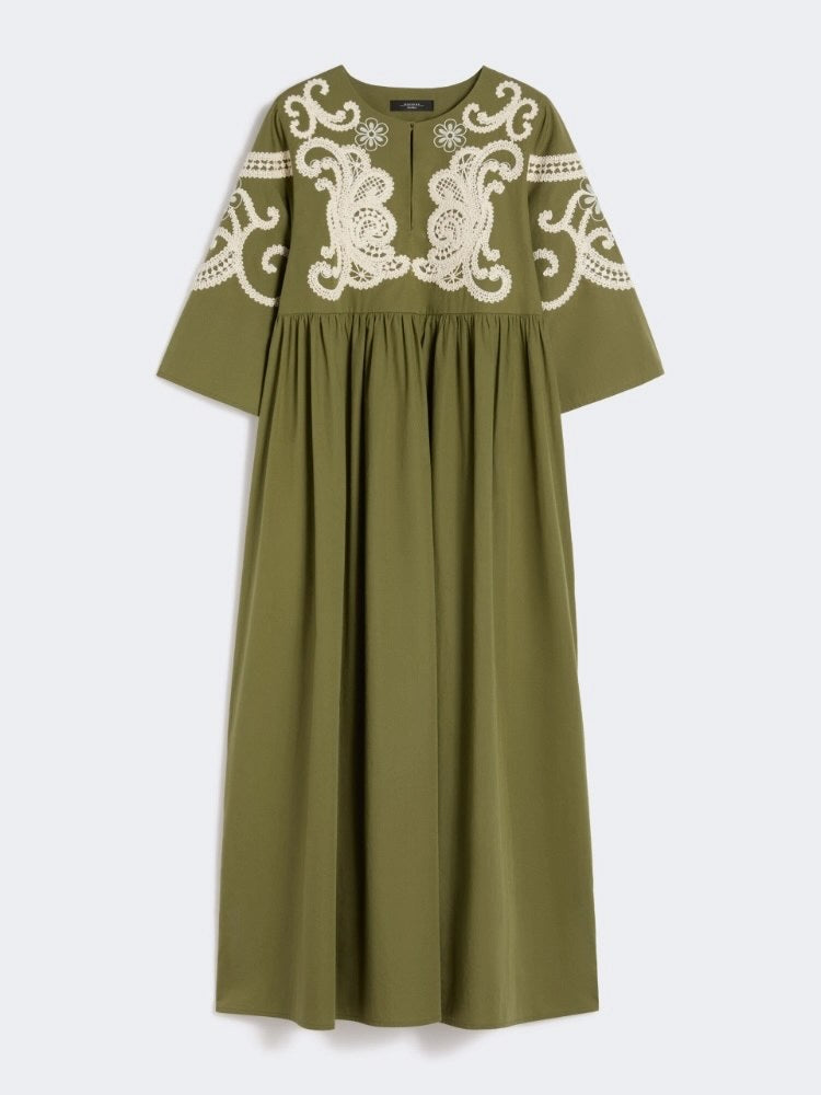 VESTIDO WEEKEND MAX MARA COLOR VERDE