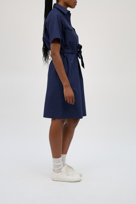 VESTIDO A.P.C. COLOR AZUL