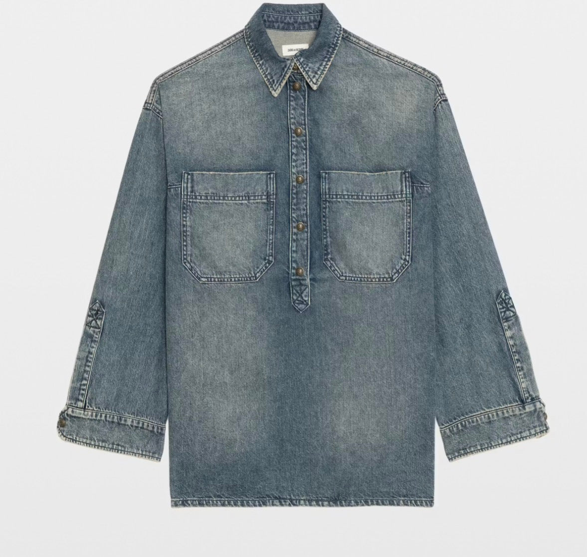 CAMISA ZADIG ET VOLTAIRE COLOR AZUL