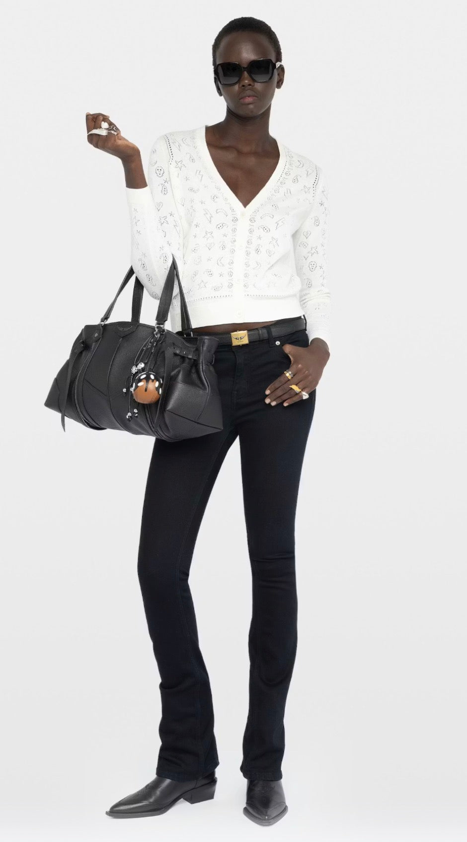 CHAQUETA ZADIG ET VOLTAIRE COLOR BLANCO / MARINO