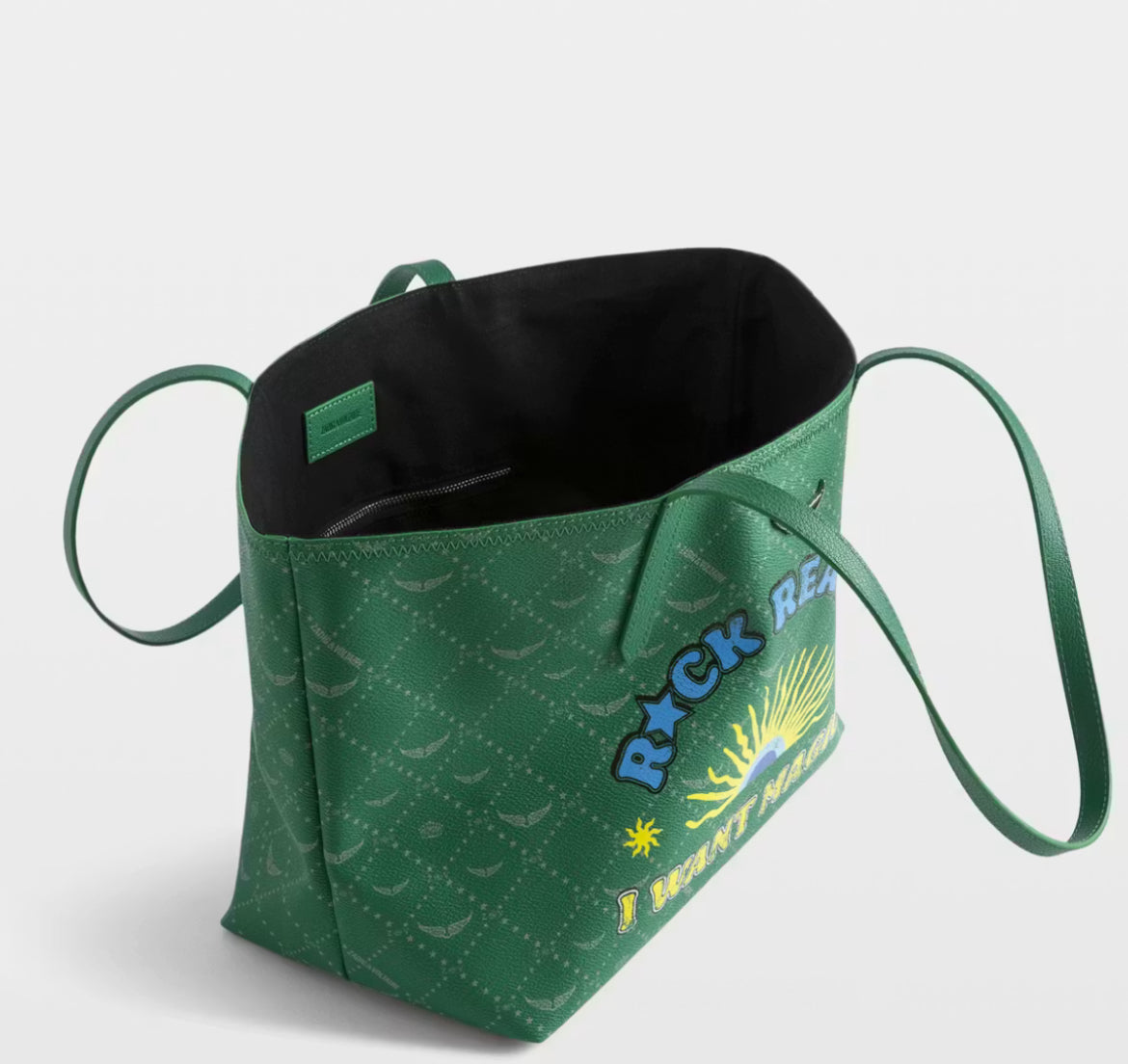BOLSO ZADIG ET VOLTAIRE COLOR VERDE