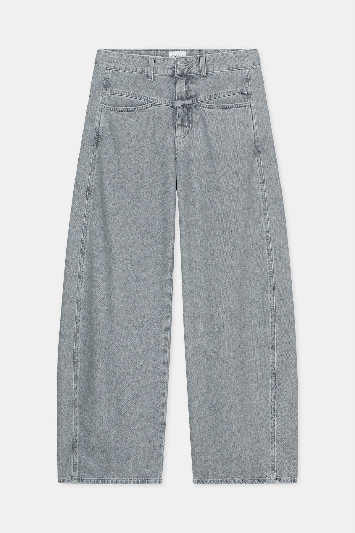 PANTALON CLOSED COLOR GRIS