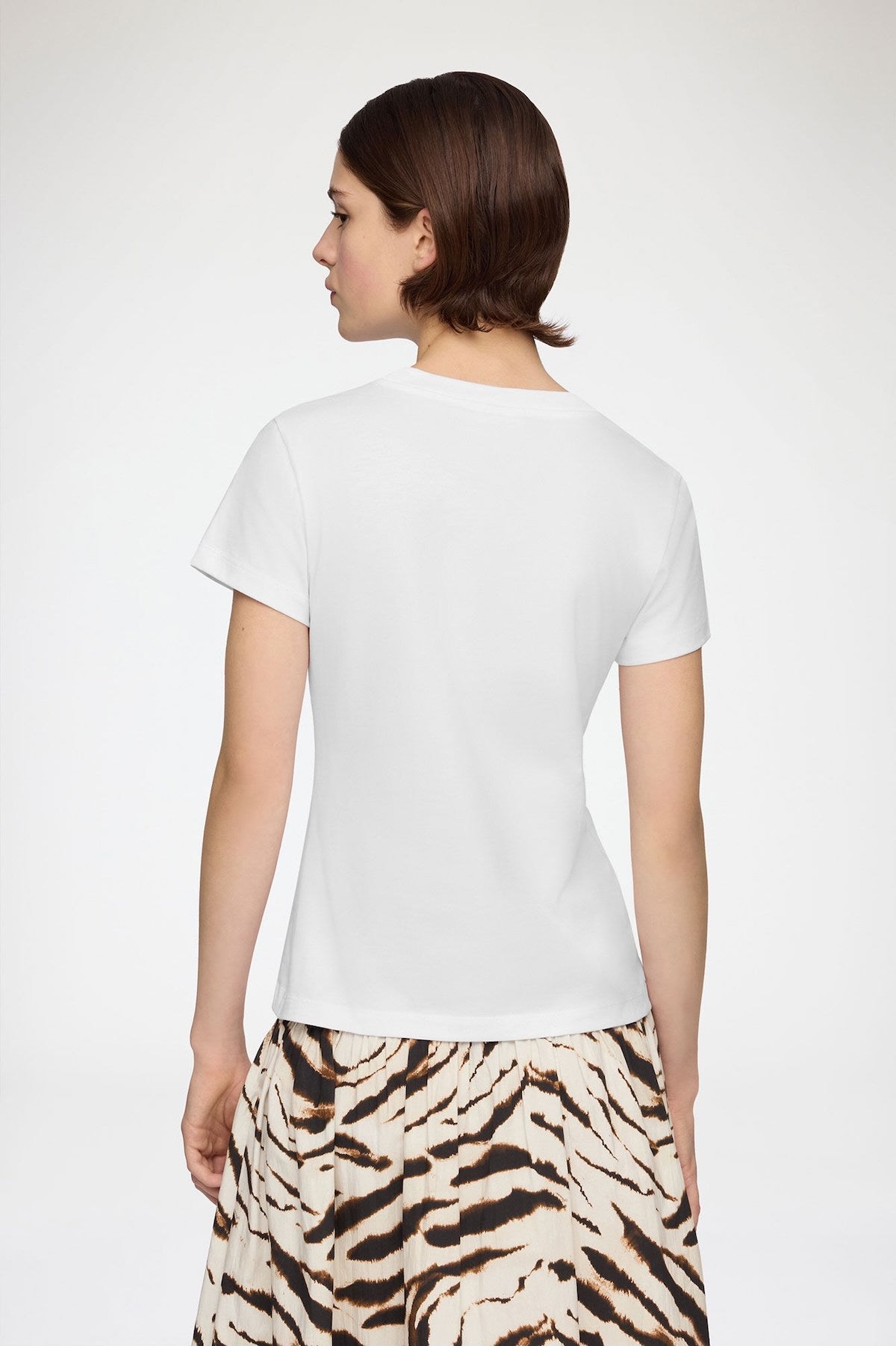 CAMISETA GANNI COLOR BLANCO