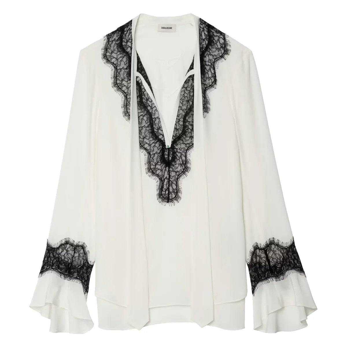 BLUSA ZADIG ET VOLTAIRE COLOR BLANCO / MARINO