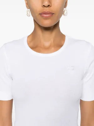 CAMISETA CON LOGO BORDADO