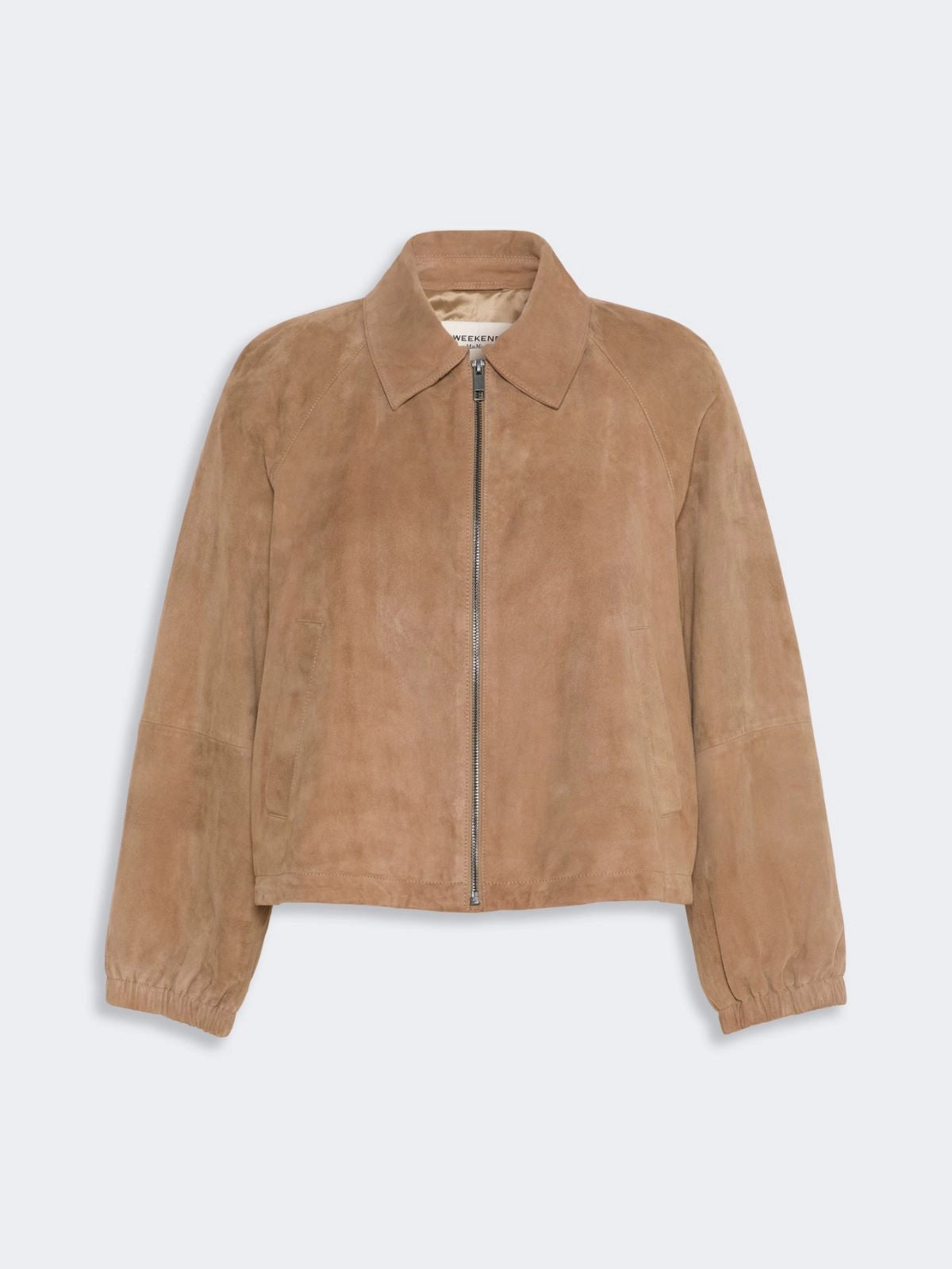 CHAQUETA DE ANTE - BEIGE