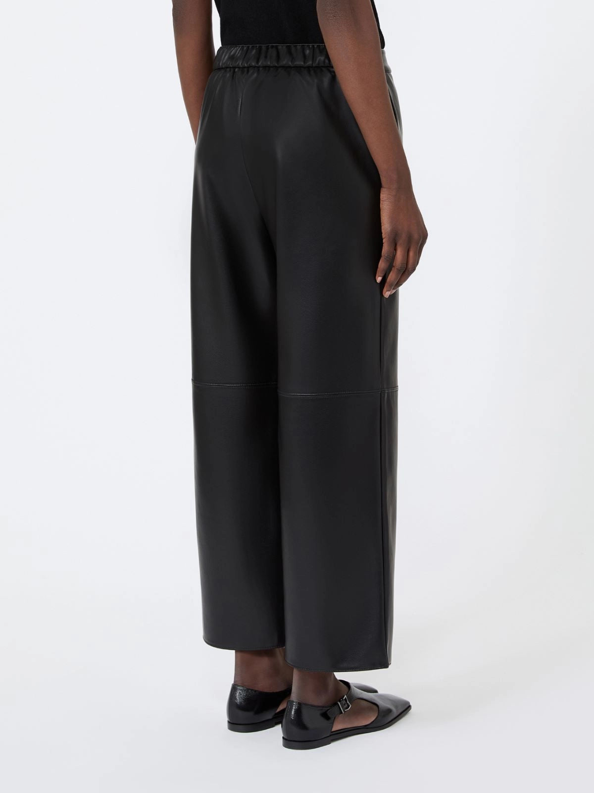 PANTALON DE PUNTO REVESTID-NEGRO