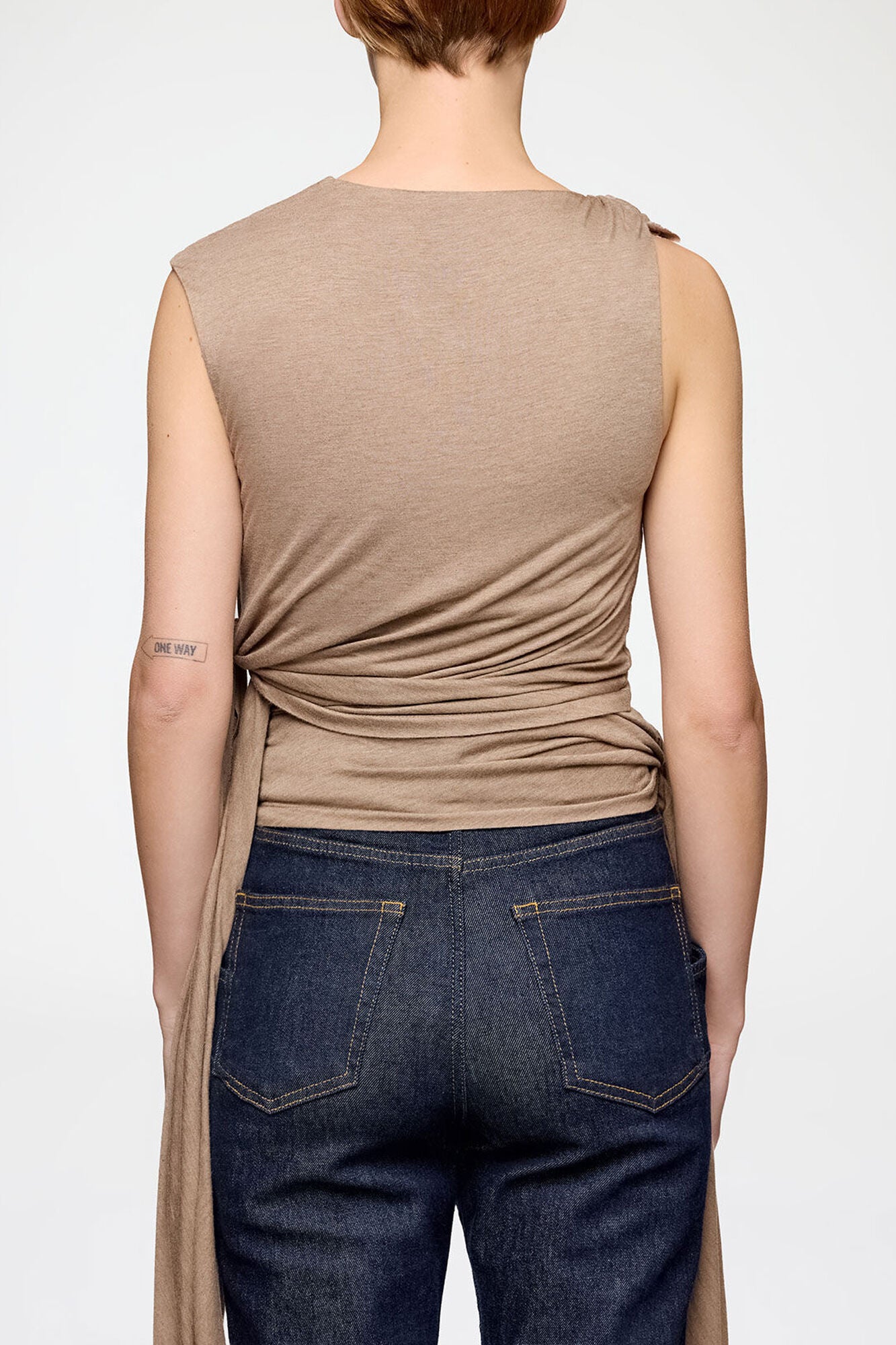 TOP DE PUNTO BEIGE 00153|A1040407|34