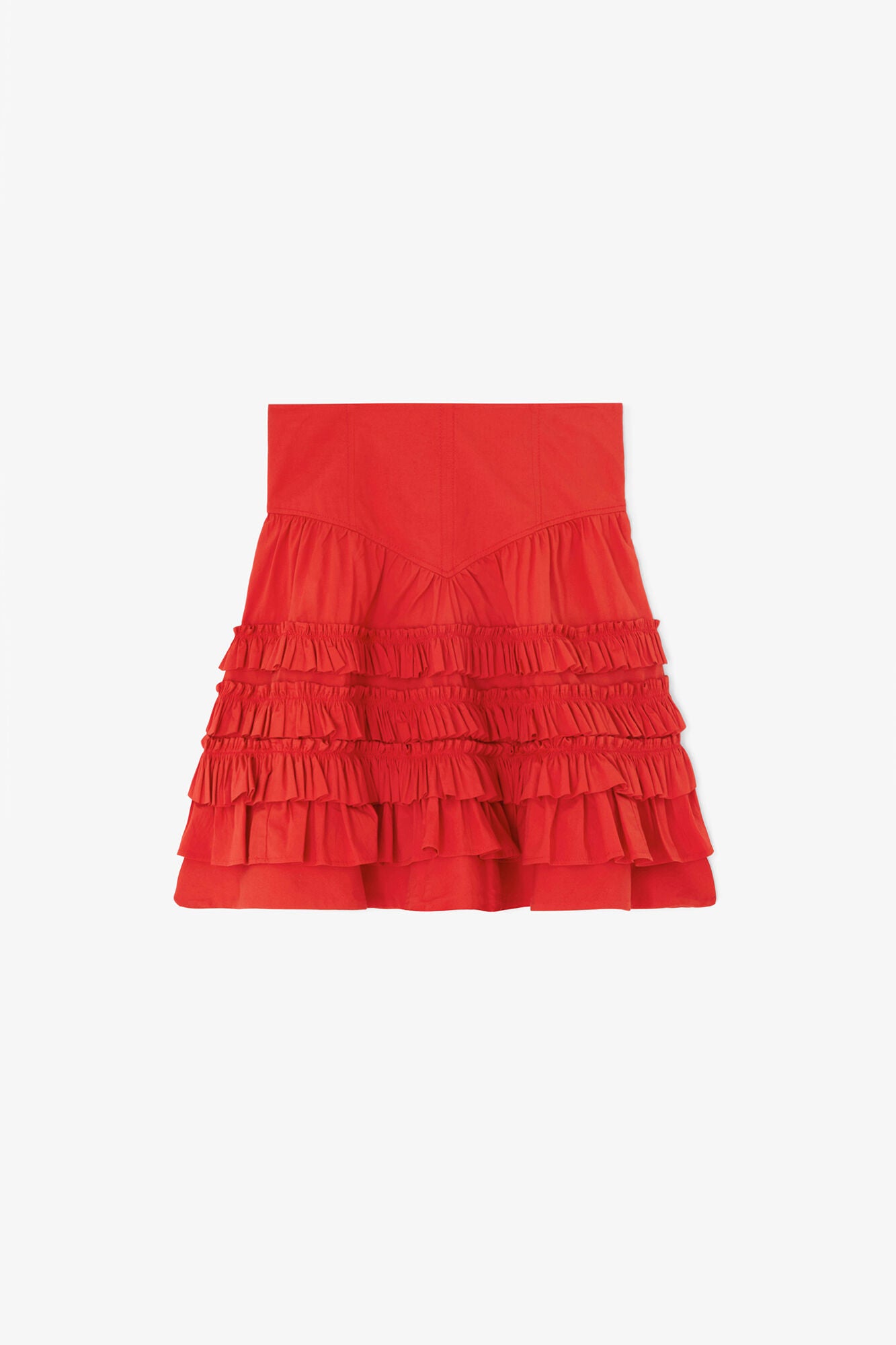 FALDA DE ALGODON ROJO 00153|A1090287|273