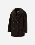 CHAQUETA CRUZADA MARRON