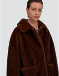 CHAQUETON SUAVE PELO SINTETICO
