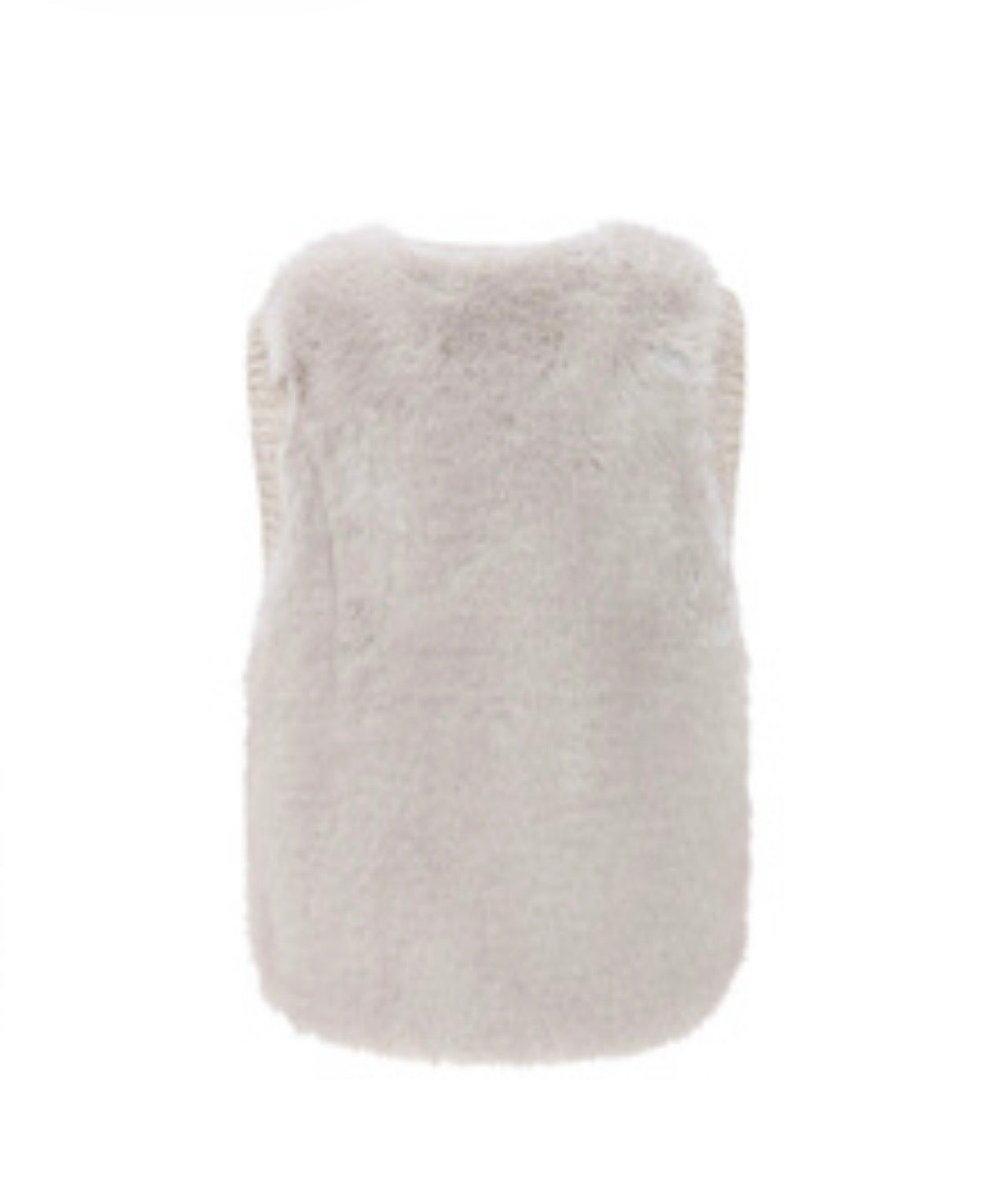 CHALECO ECOPIEL REVERSIBLE BEIGE