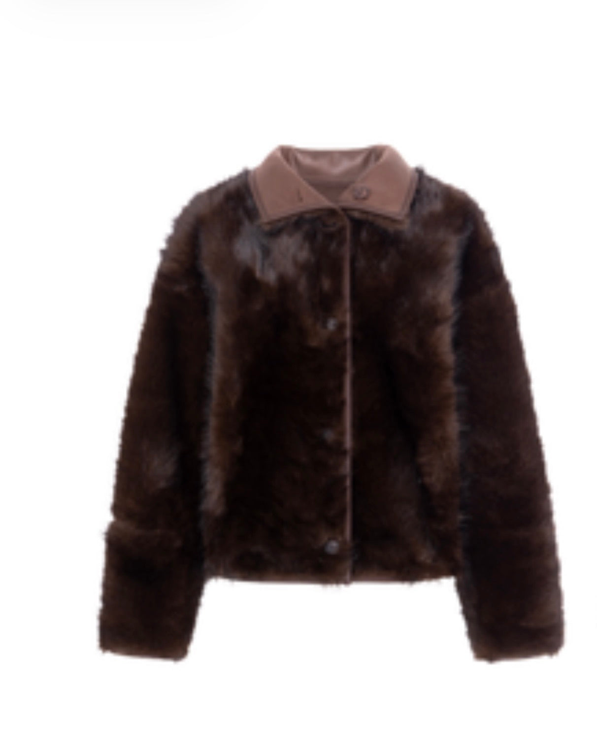 CAZADORA REVERSIBLE MARRON