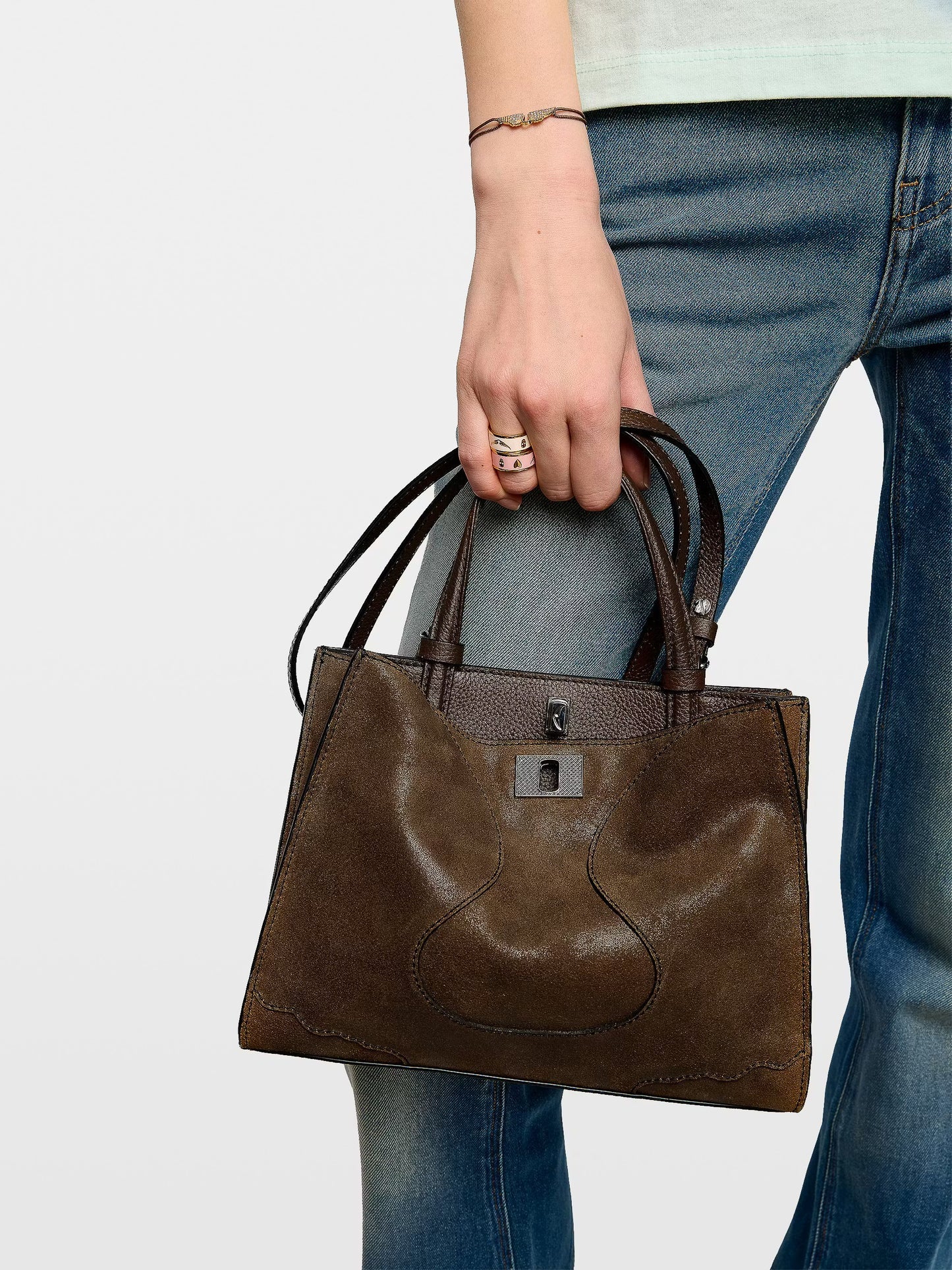 BOLSO JACK MINI SUEDE WAXY 00070|JACK MINI SUEDE|MARR
