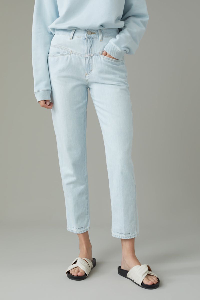 PANTALON COLORAZUL CLARO.