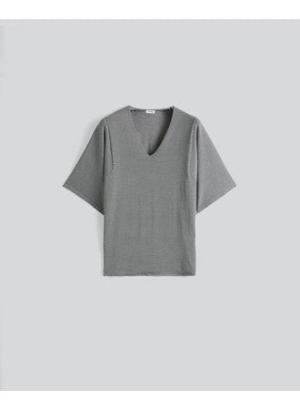 CAMISETA COLORRAYAS/ BLANCO Y NEGRO