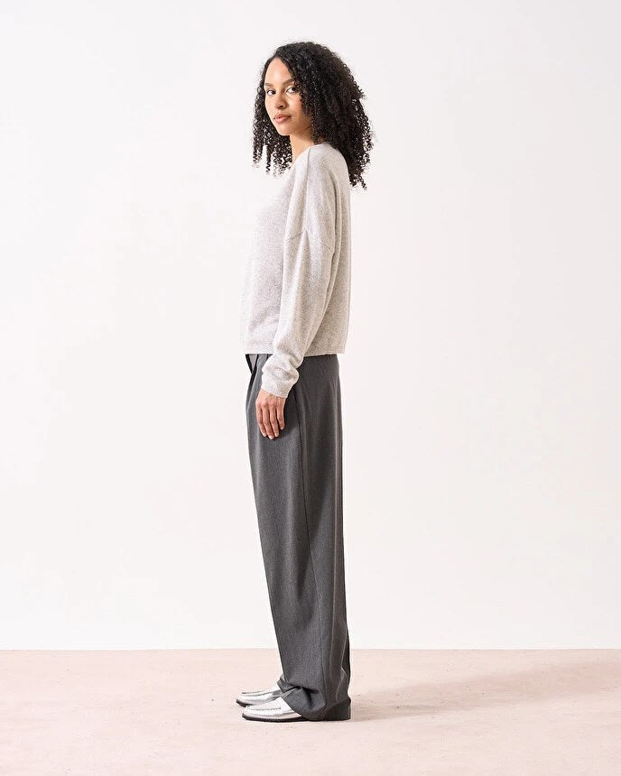 JERSEY COLORLIGHT HEATHER GREY