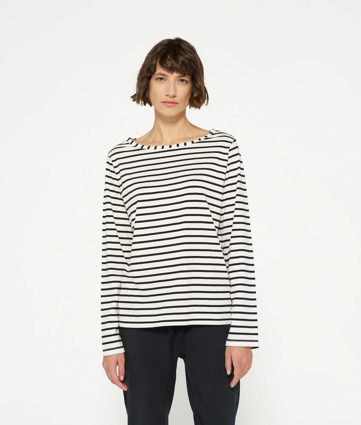 CAMISETA COLORBLANCO NEGRO