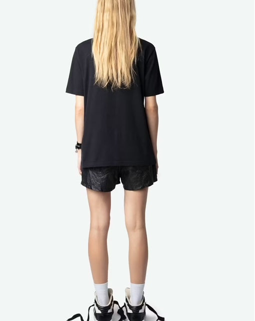 CAMISETA COLOR NEGRO