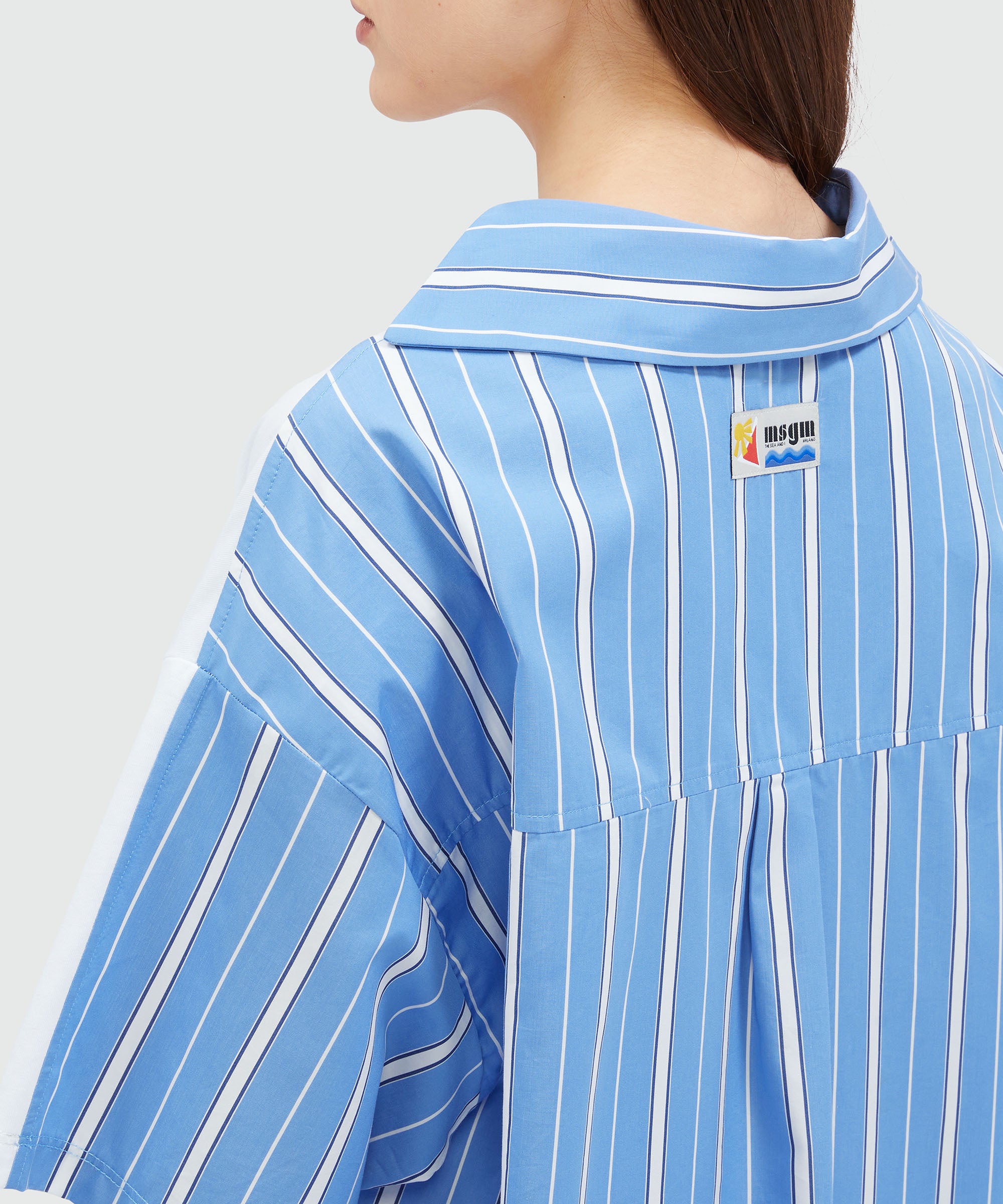 CAMISA COLORBLANCO / AZUL