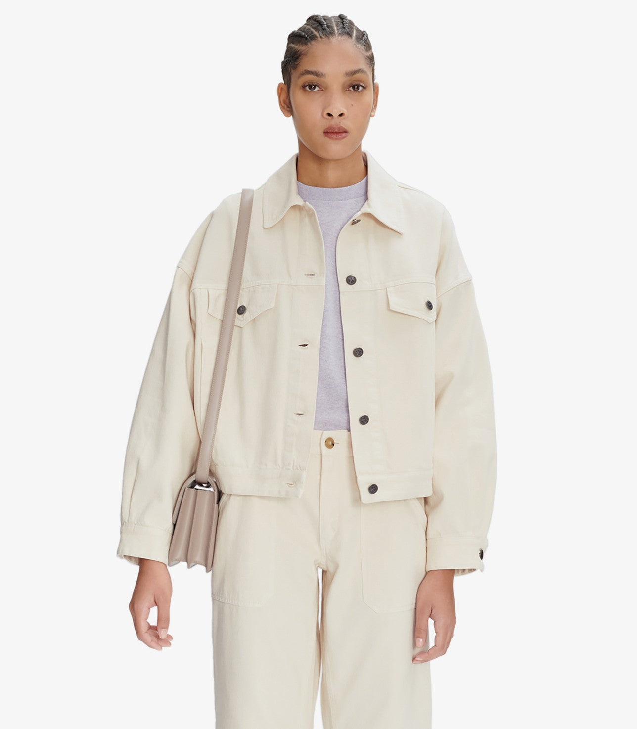 CHAQUETA COLORBLANC CASSE
