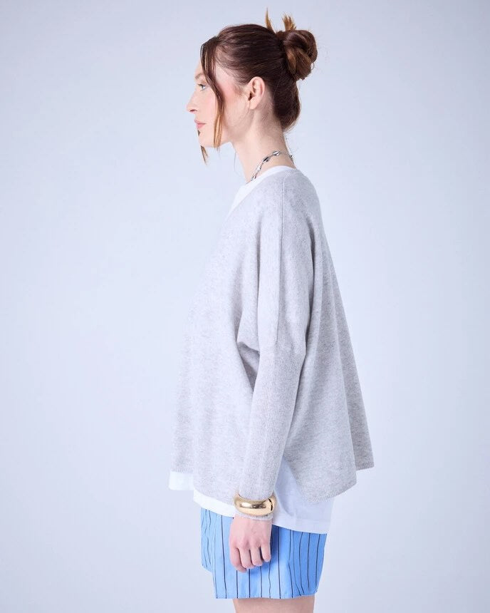 JERSEY COLORLIGHT HEATHER GREY