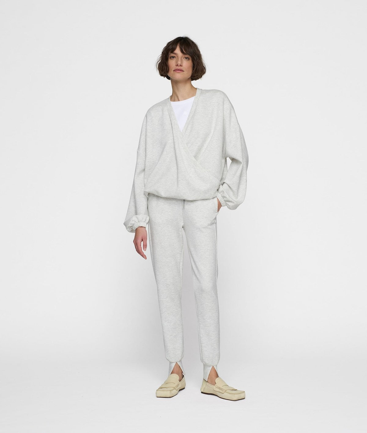 PANTALON COLORGRIS CLARO